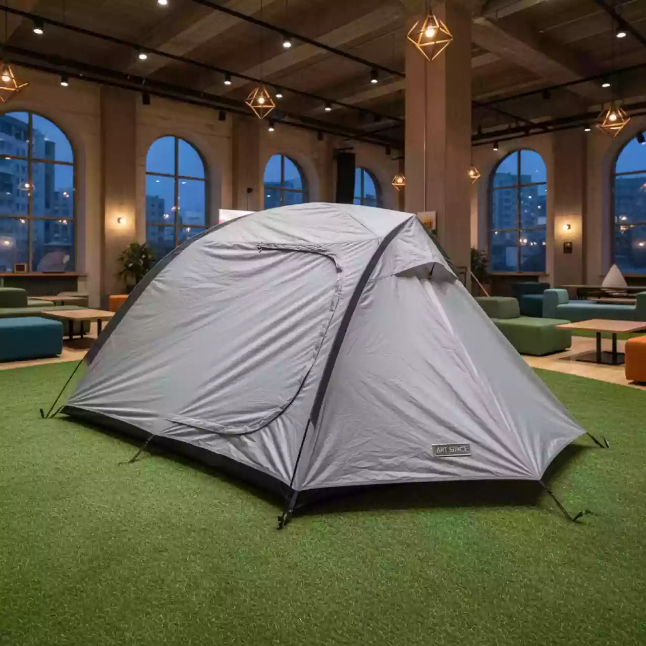 Аренда Палатки туристической Green Glade Minicasa в ресторане «Плакучая Ива» — ART SPACE