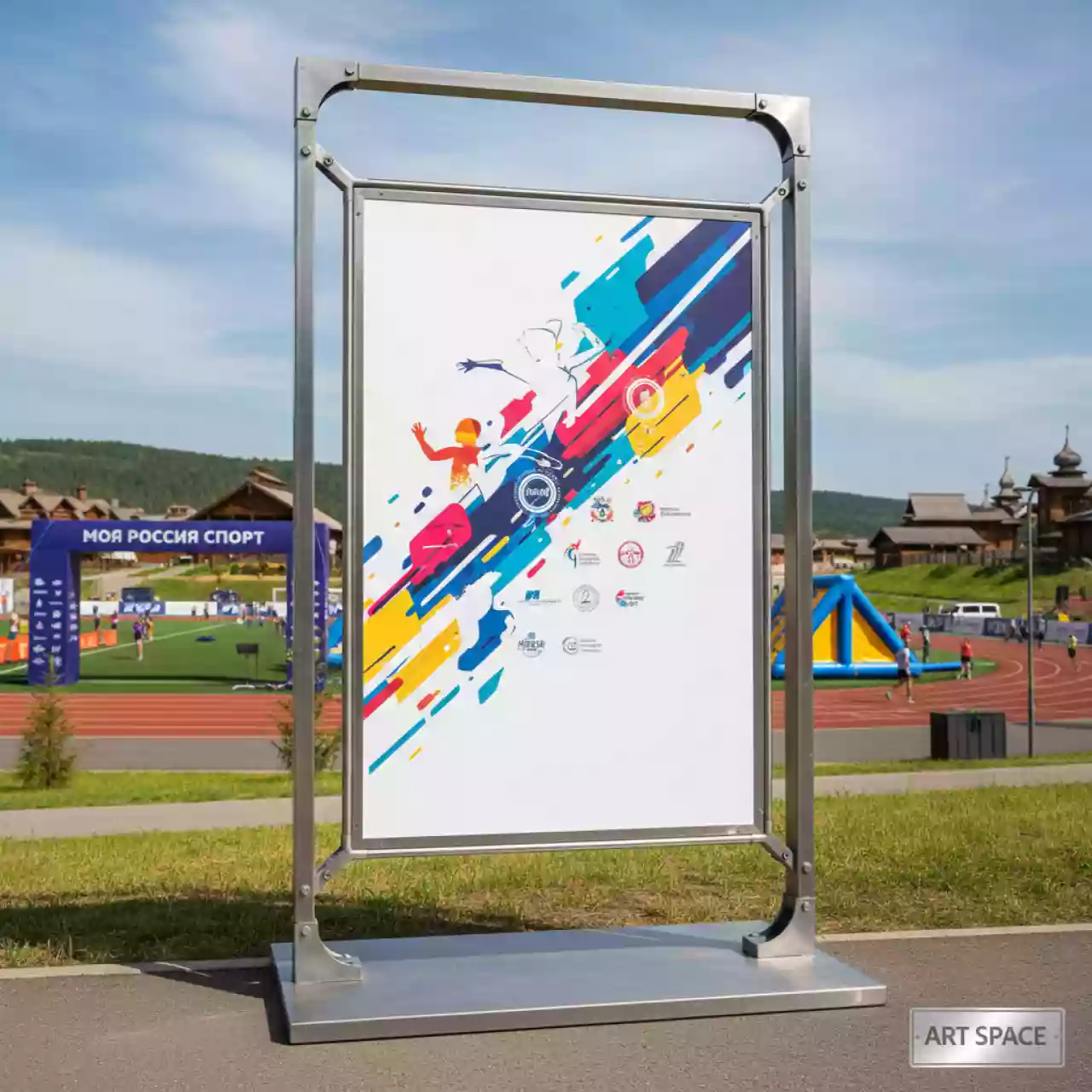 Аренда Панель Askell Standart 120х180 см в этно-парке «Моя Россия» — ART SPACE