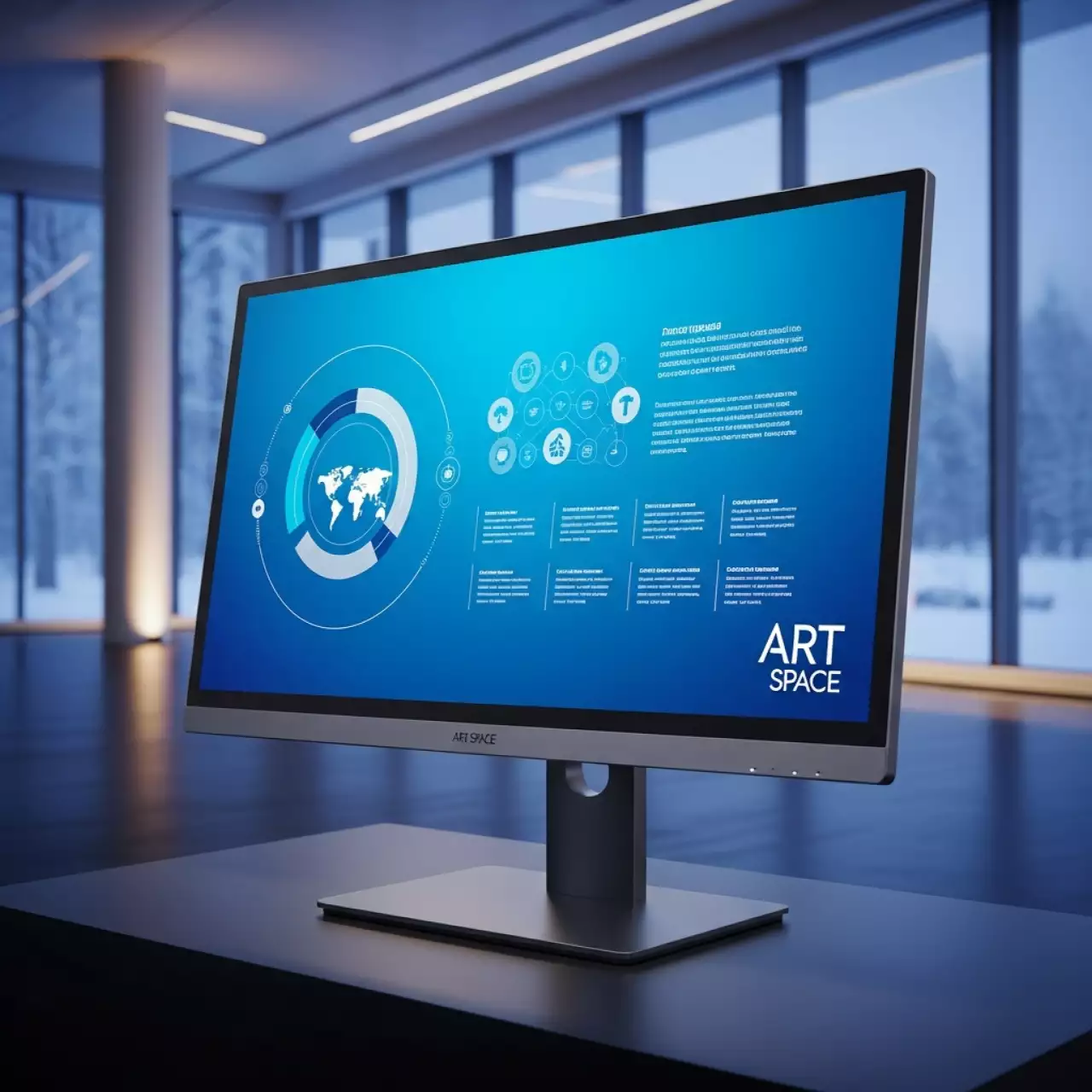 Аренда Панель безрамочная профессиональная Philips 22BDL7531L 00 в Delta Sirius — ART SPACE