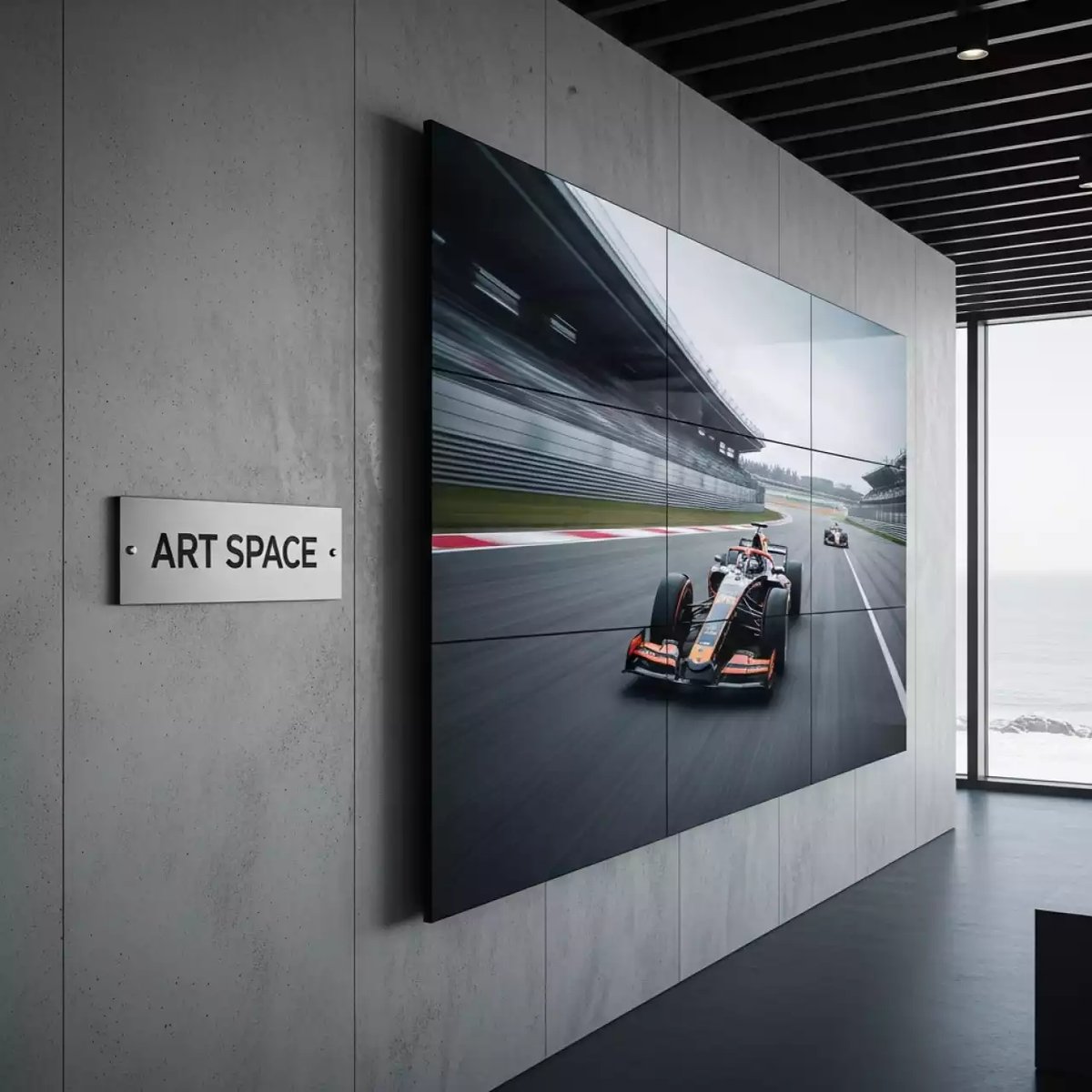 Аренда Панель безрамочная профессиональная Philips 31BDL7219L на Имеретинской набережной — ART SPACE