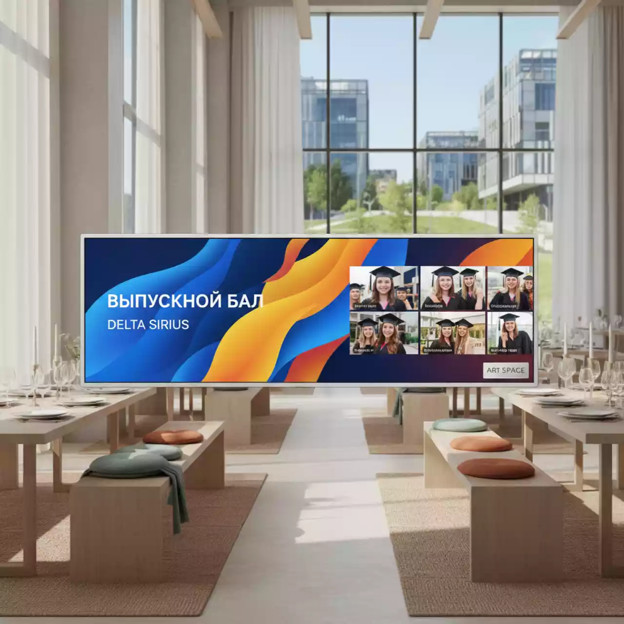 Аренда Панель BOE BM350A A01 Android Bar 35 дюймов в Delta Sirius — ART SPACE