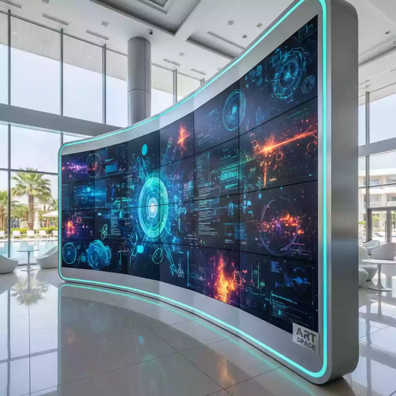 Аренда Панель для видеостен CleverMic 49 DP 49 3,5 500 DisplayPort в Karat Resort — ART SPACE