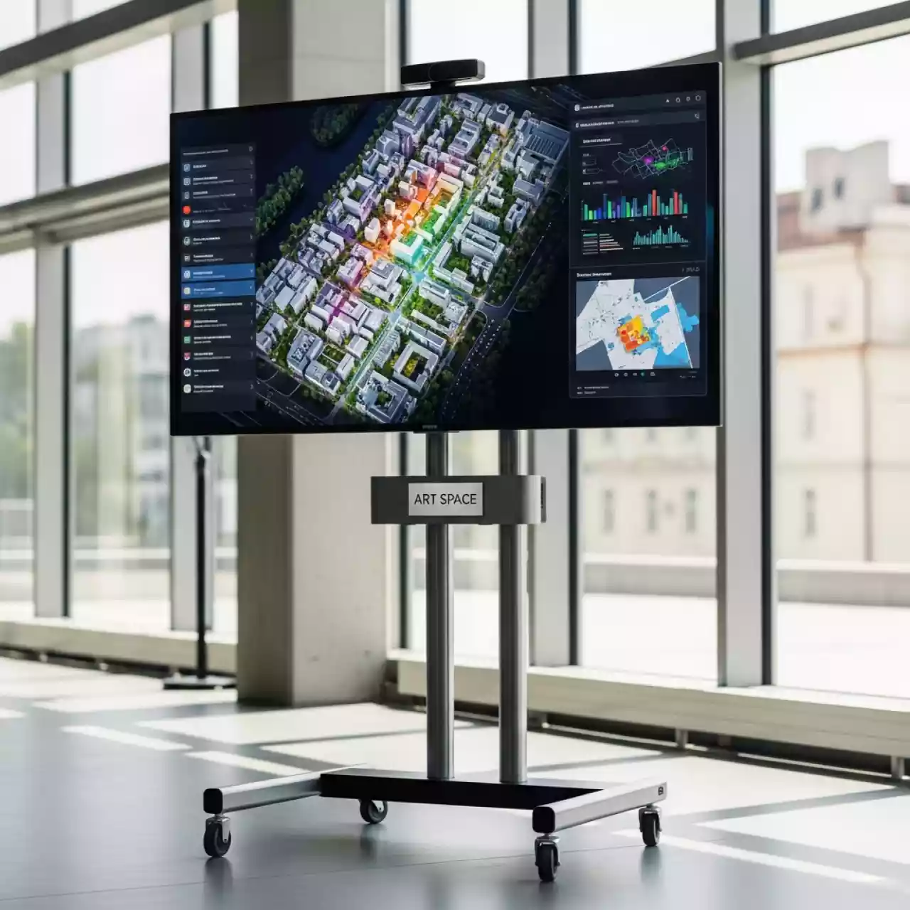 Аренда Панель для видеостен CleverMic 55 DP 55 1,8 500 DisplayPort в санатории «Сочи» — ART SPACE