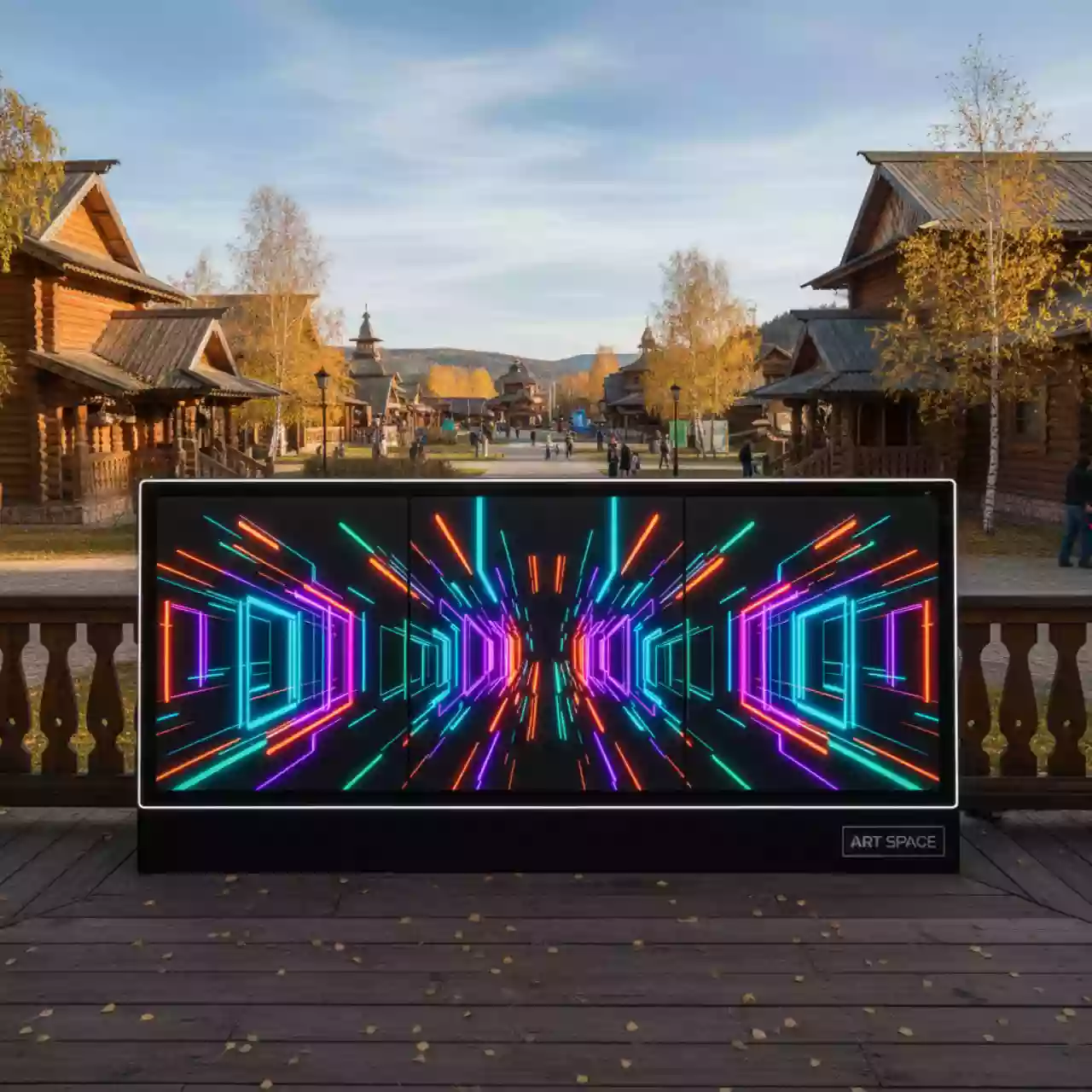 Аренда Панель для видеостен Diello VW 5535BS 55 дюймов в этно-парке «Моя Россия» — ART SPACE