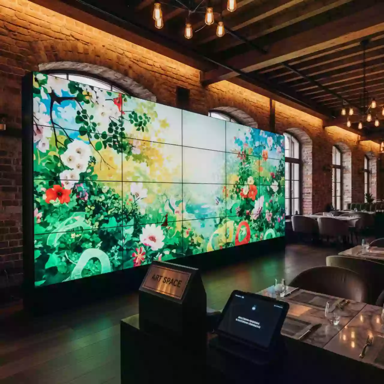 Аренда Панель для видеостен ИКАР ПВ55 135 55 в ресторане «Brunello» — ART SPACE