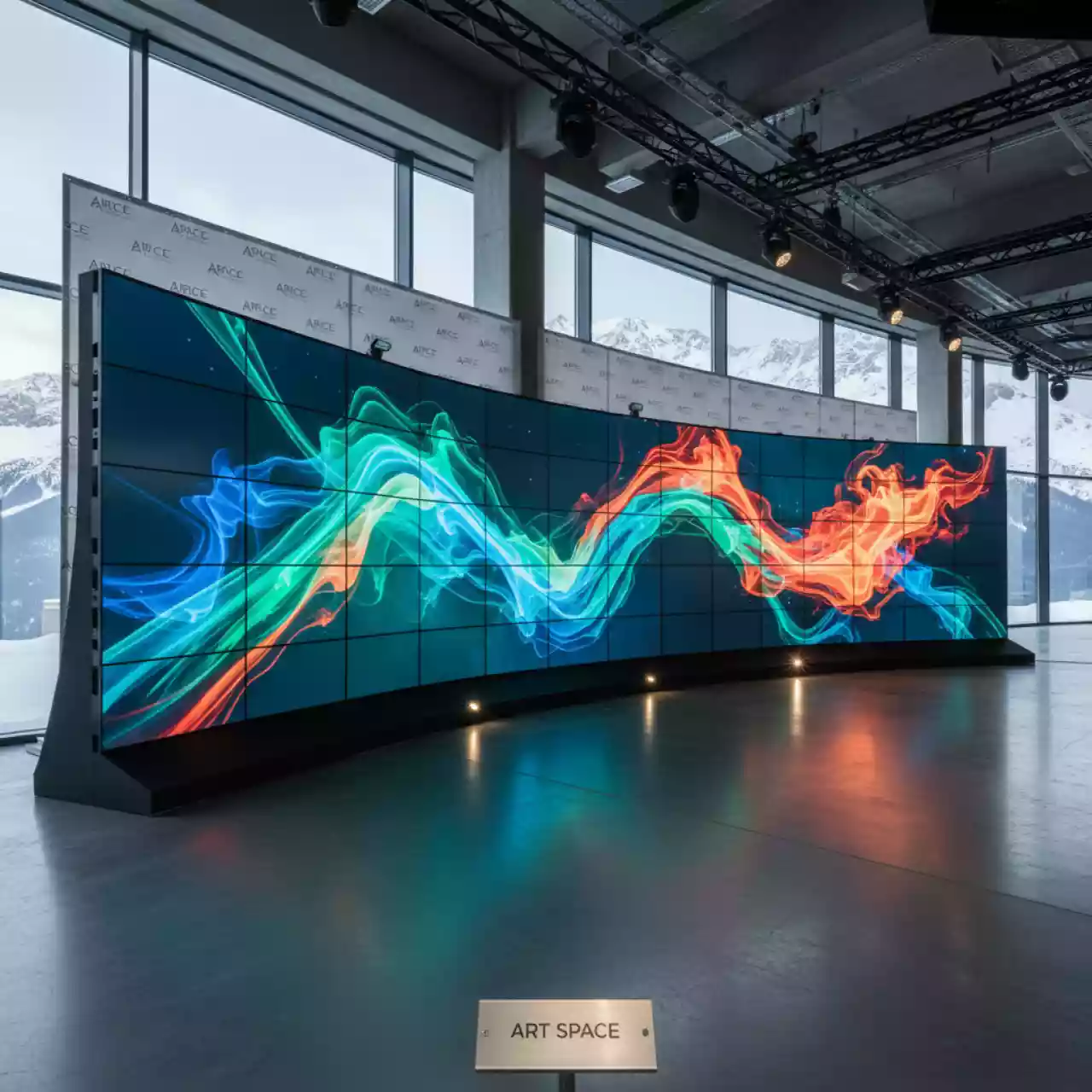 Аренда Панель для видеостен IKAR ПВ 46 115 501 на площадке Rosa Peak (2320м) — ART SPACE