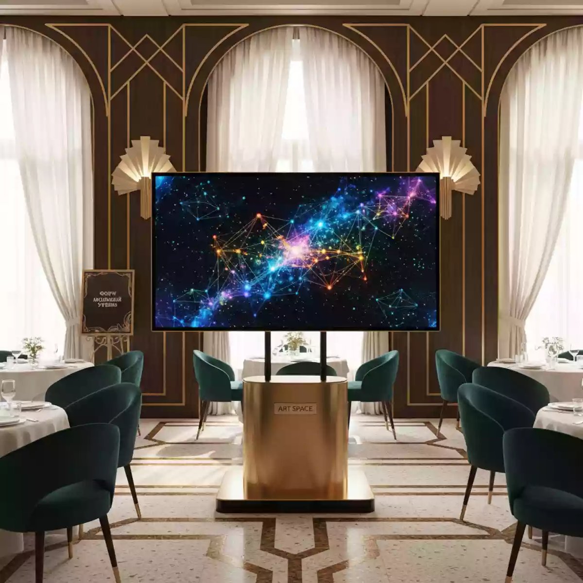 Аренда Панель для видеостен IKAR ПВ 65 115 400 в ресторане «Brunello» — ART SPACE