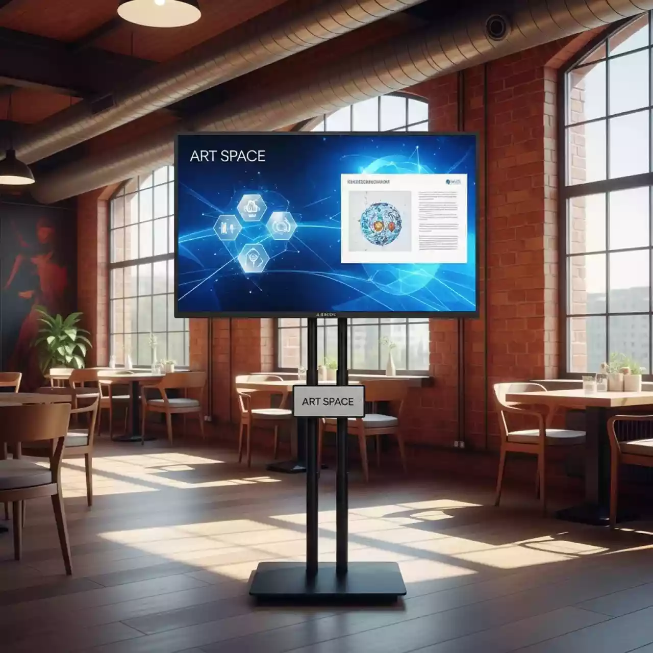 Аренда Панель EWIN 49 DP49M в ресторане «Магеллан» — ART SPACE