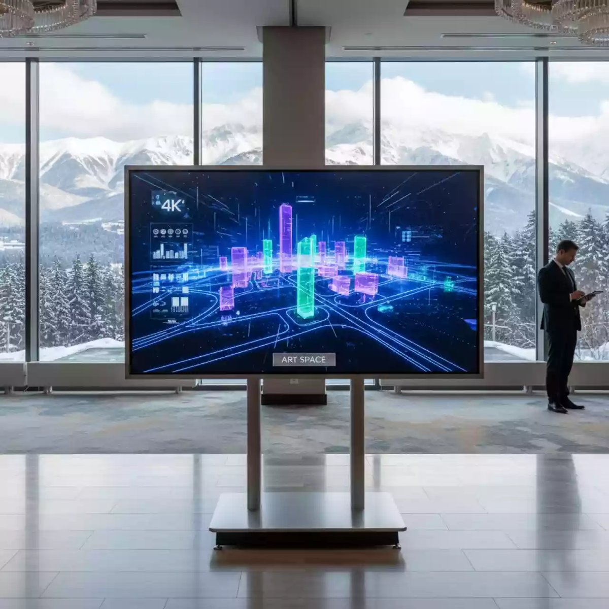 Аренда Панель EWIN 65 DM65M в Swissôtel Resort Sochi Kamelia — ART SPACE