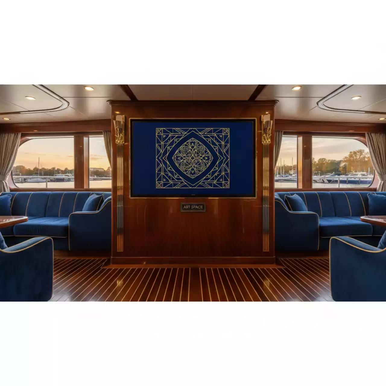 Аренда Панель EWIN DM32M 32 дюйма на VIP-яхте (Имеретинский порт) — ART SPACE