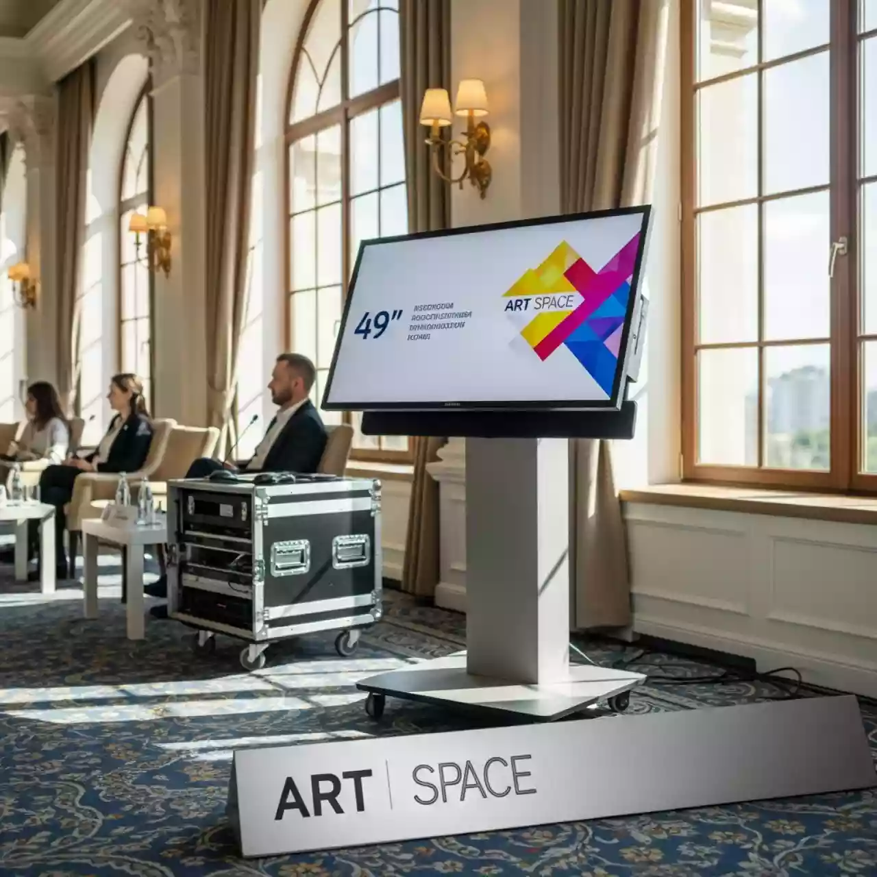 Аренда Панель EWIN DM49M 49 дюймов в гранд-отеле «Жемчужина» — ART SPACE