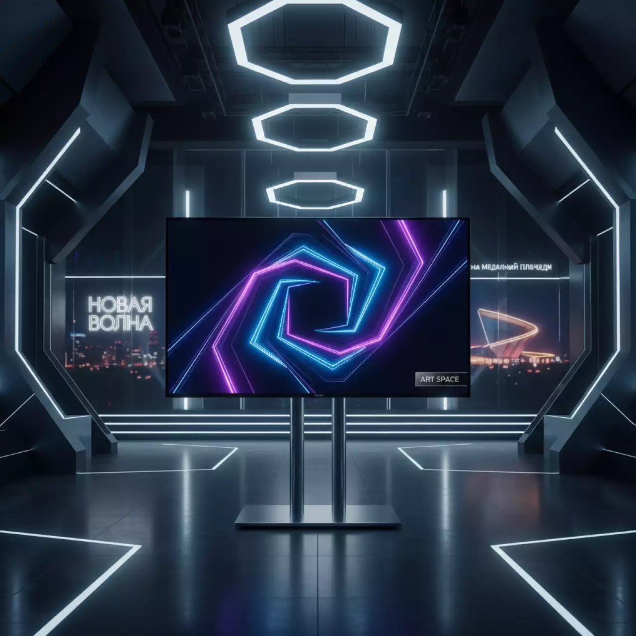 Аренда Панель EWIN OD 55B 55 дюймов на Медальной площади — ART SPACE