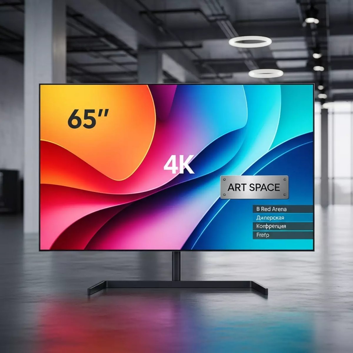 Аренда Панель Flame DS1T65QO500 65 в Red Arena — ART SPACE