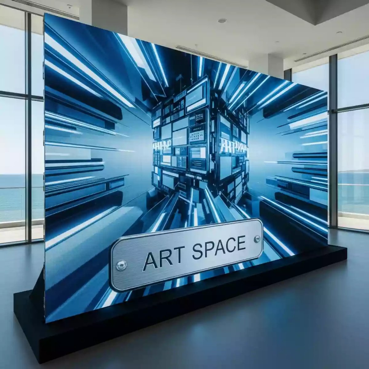 Аренда Панель Hikvision LED 130 DS D 4414FI 130 в комплексе Sea Galaxy — ART SPACE