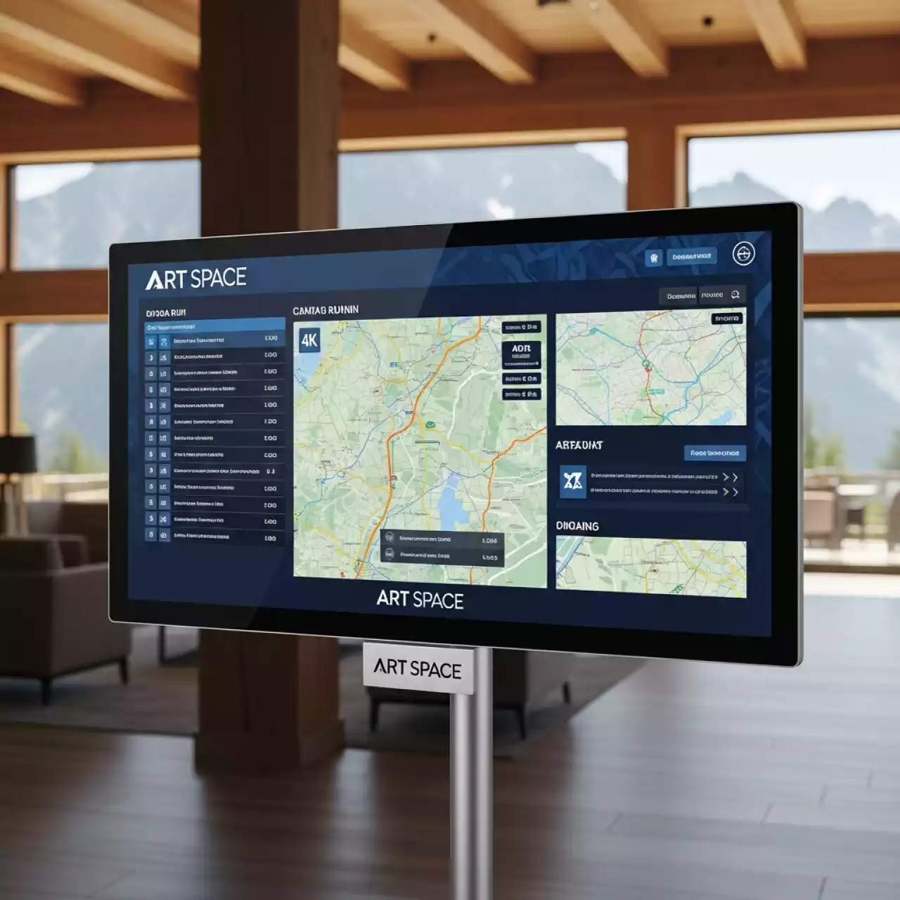 Аренда Панель информационная Diello SA 65M в Поляна 1389 Отель и Спа — ART SPACE