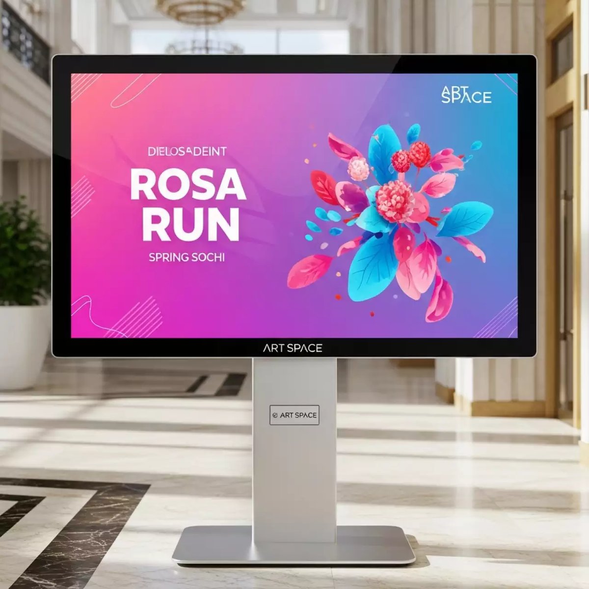 Аренда Панель информационная Diello SA 75M в Grand Karat Sochi — ART SPACE