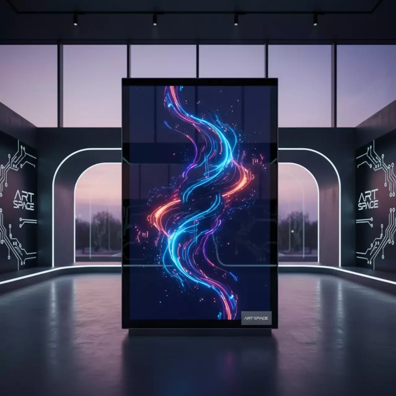 Аренда Панель информационная Exell EXPD DA43AM5 43 на Имеретинской набережной — ART SPACE