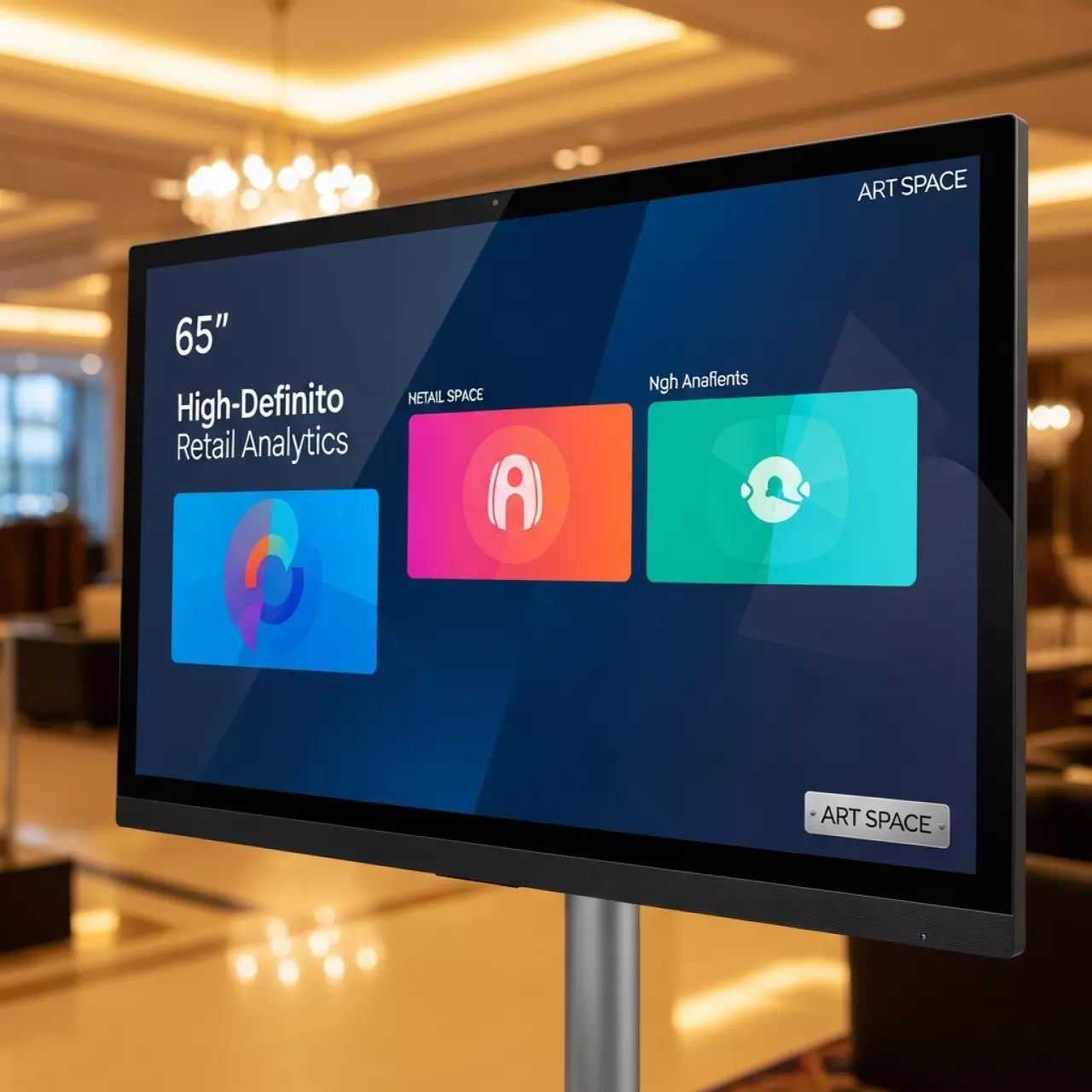 Аренда Панель информационная Exell EXPD DA65AM5 65 дюймов в Radisson Hotel Rosa Khutor — ART SPACE