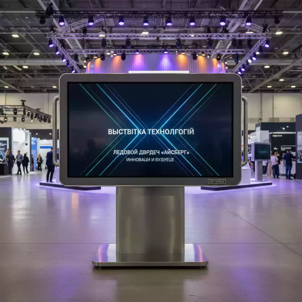 Аренда Панель информационная Flame 75 дюймов UHD в Ледовом дворце «Айсберг» — ART SPACE
