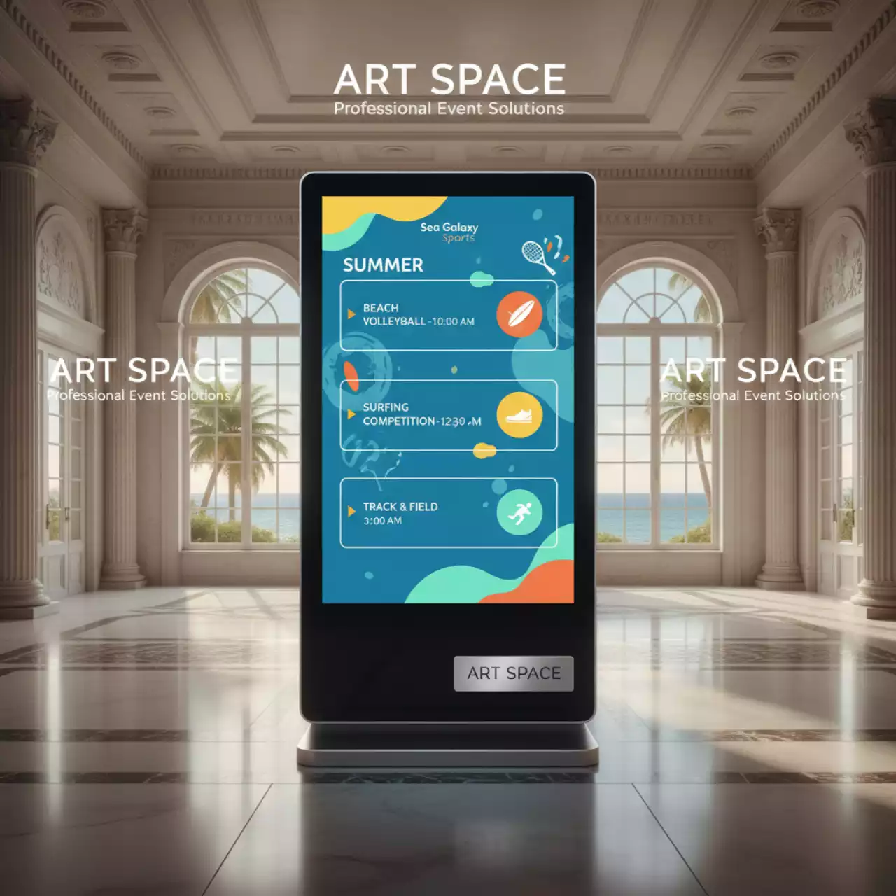 Аренда Панель информационная Lumien LP7570SDRU в комплексе Sea Galaxy — ART SPACE