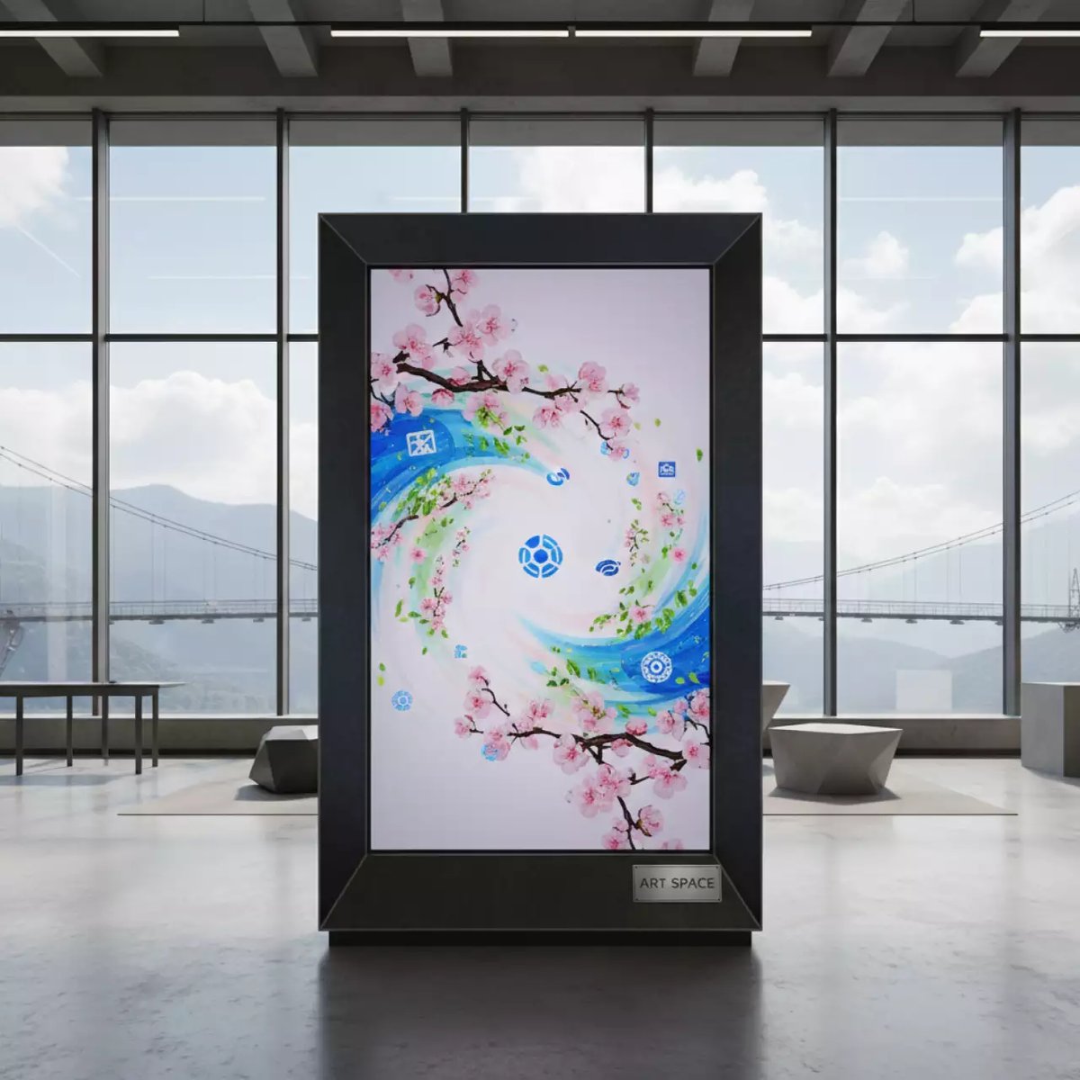 Аренда Панель интерактивная декоративная Жираф 32 в Skypark Sochi — ART SPACE