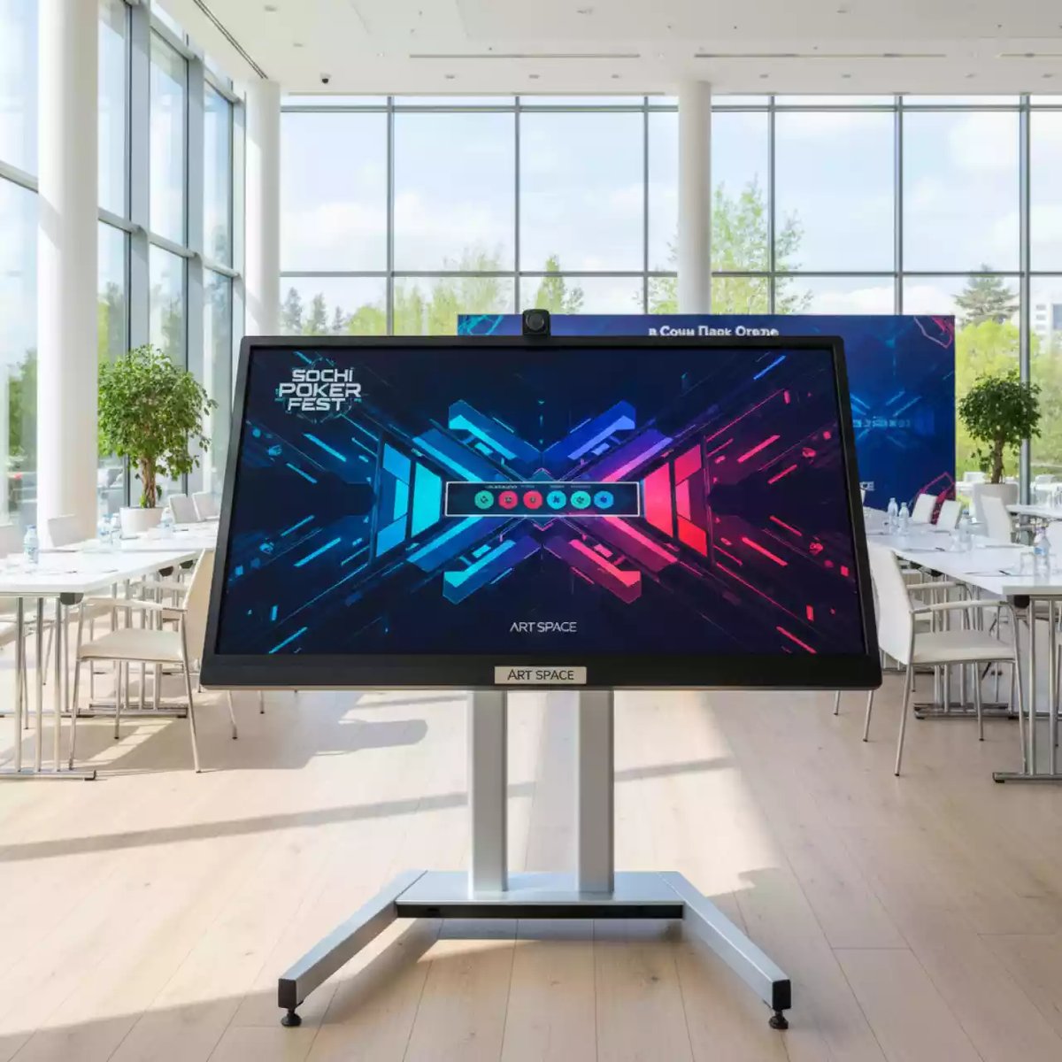 Аренда Панель интерактивная ЭМЕРАЛЬД EML751 в Сочи Парк Отеле — ART SPACE