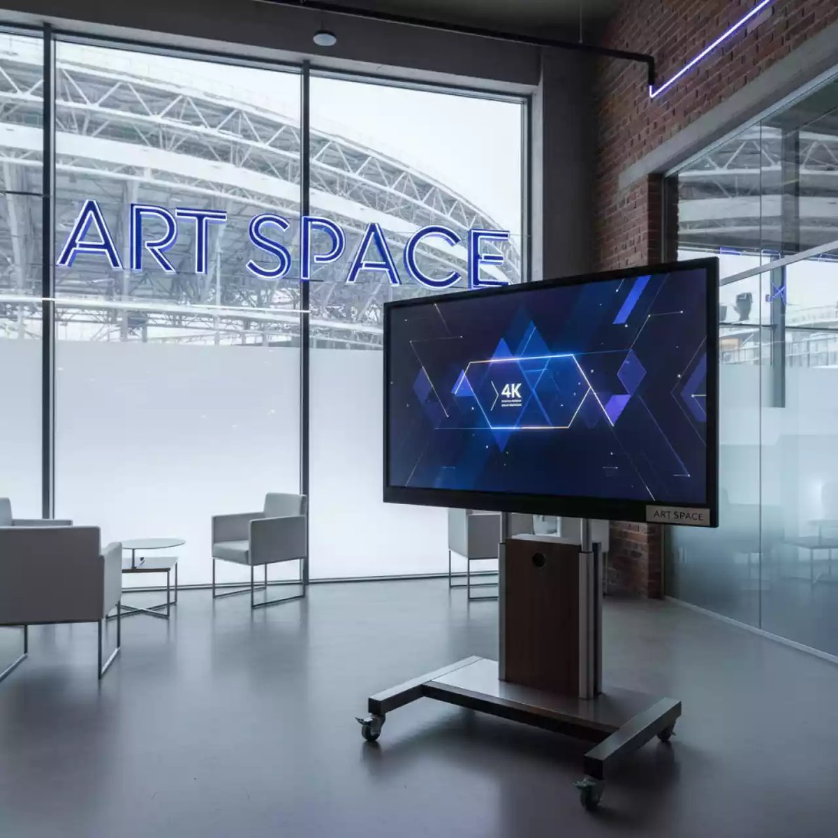 Аренда Панель интерактивная LED BenQ RM7502S в ледовом дворце «Большой» — ART SPACE