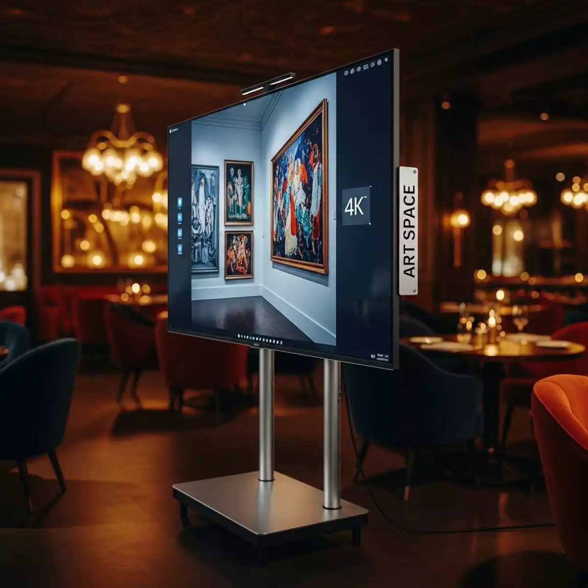 Аренда Панель интерактивная Sharp PN 65TH1 в ресторане «Brunello» — ART SPACE