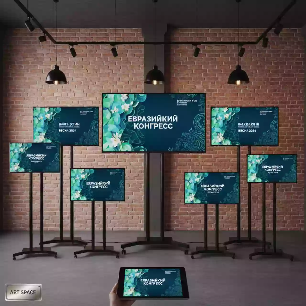 Аренда Панель LCD Full HD от 23 до 80 дюймов в Gamma Sirius — ART SPACE