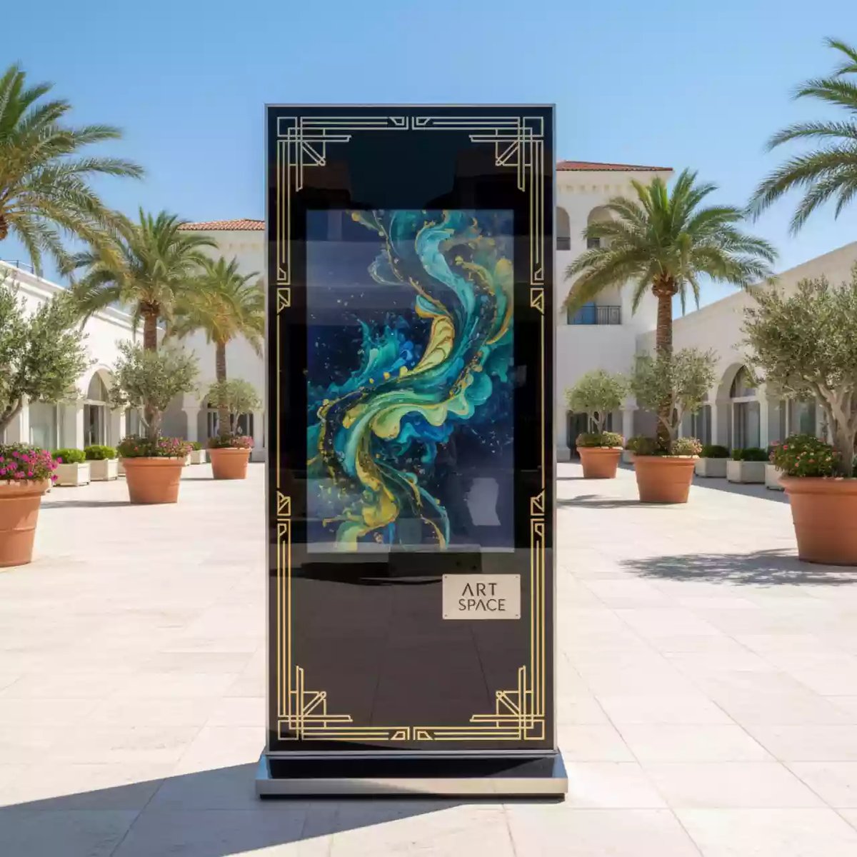 Аренда Панель LCD всепогодная автономная работа в Radisson Blu Resort & Congress Centre — ART SPACE