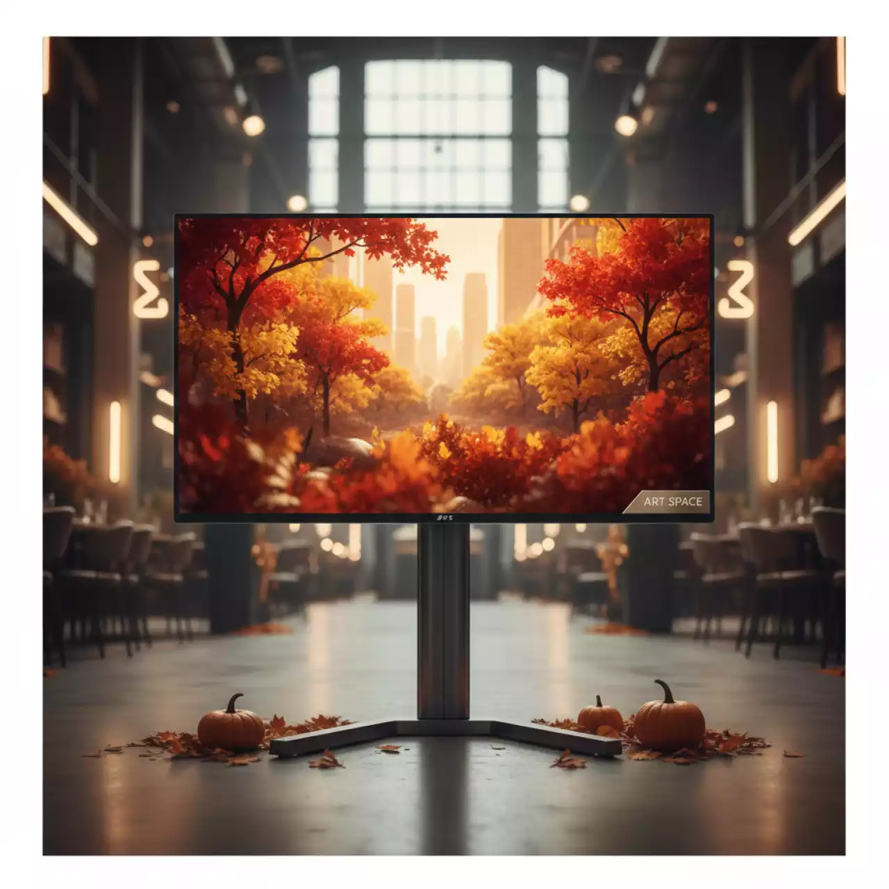 Аренда Панель LED LG 32SM5B B в ресторане «Voda» — ART SPACE