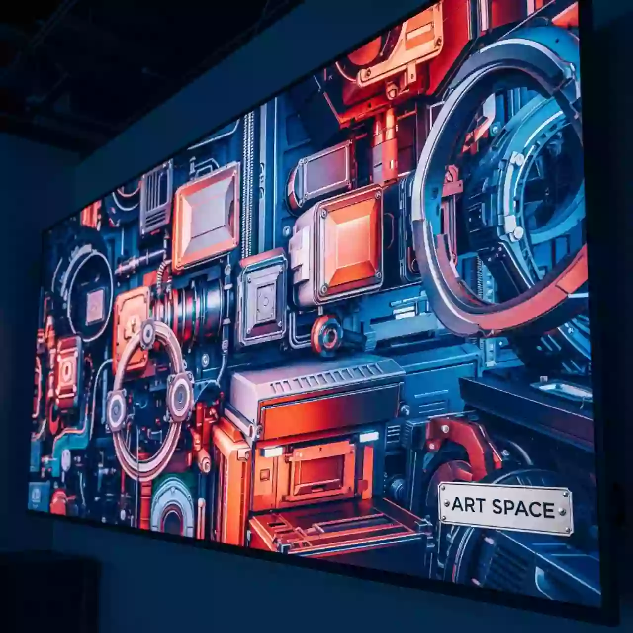 Аренда Панель LED LG 43SM5B В ресторане «Магеллан» — ART SPACE