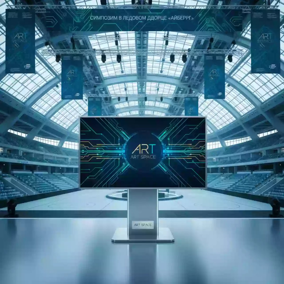 Аренда Панель LED Panasonic TH 43LFE8E в Ледовом дворце «Айсберг» — ART SPACE