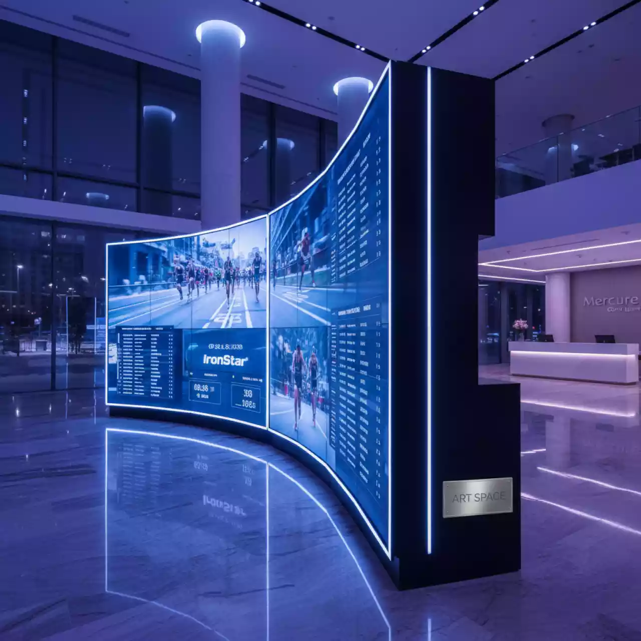 Аренда Панель LED профессиональная Samsung UD 46D P в Mercure Сочи Центр — ART SPACE