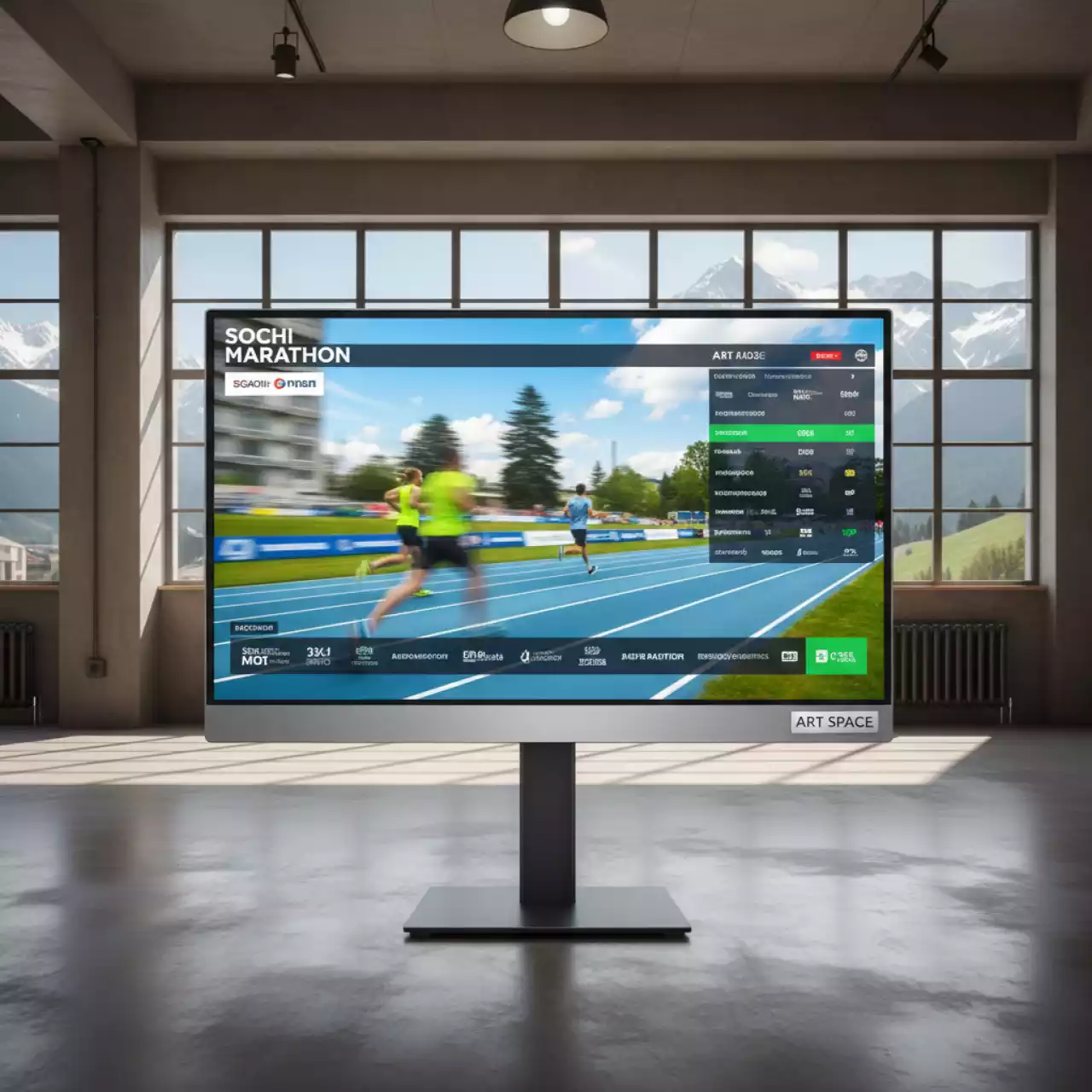 Аренда Панель LED Samsung HG50ET690UB 50 дюймов 4K на курорте «Газпром» (Альпика) — ART SPACE