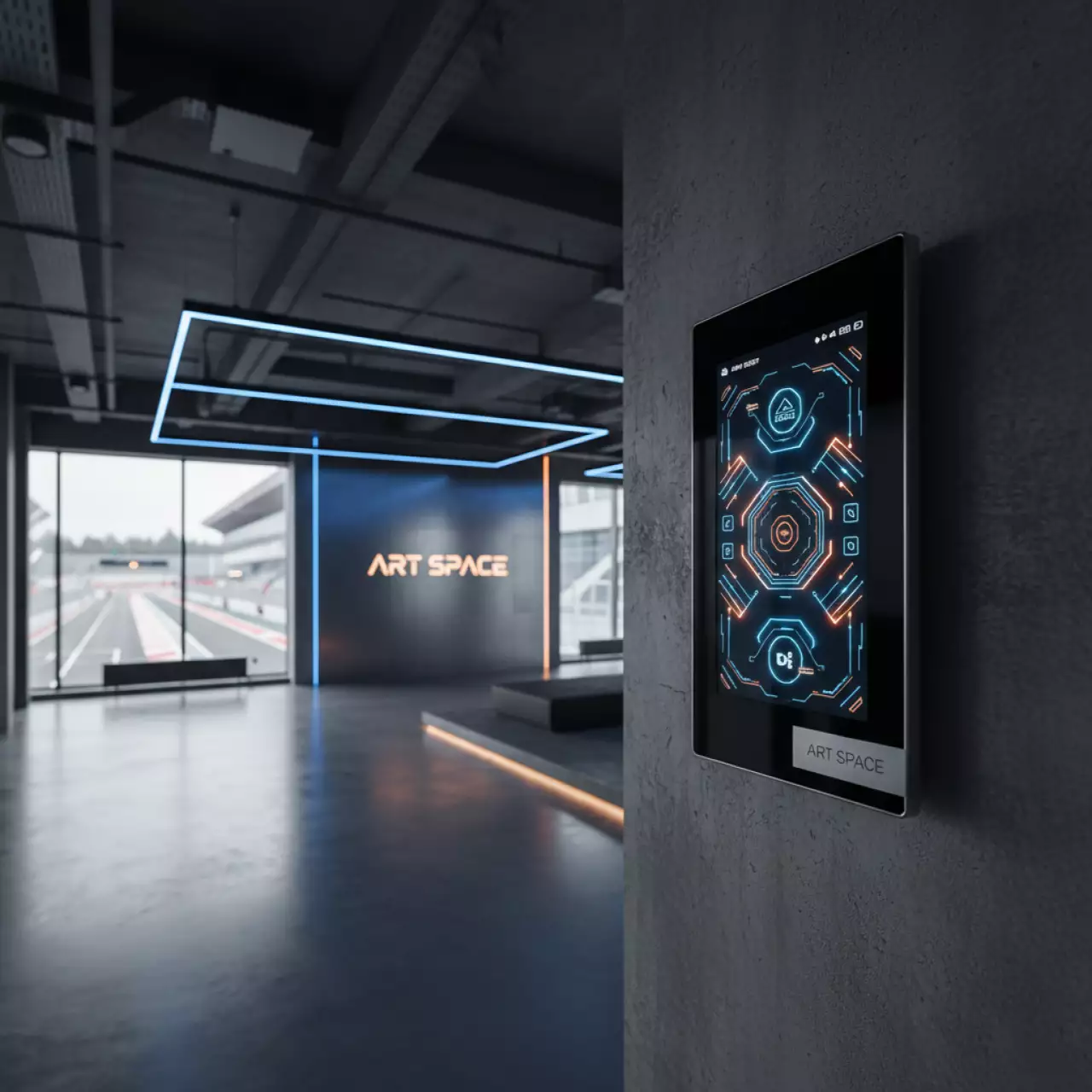 Аренда Панель настенная iRidi P3 BN 01 на Сочи Автодроме — ART SPACE