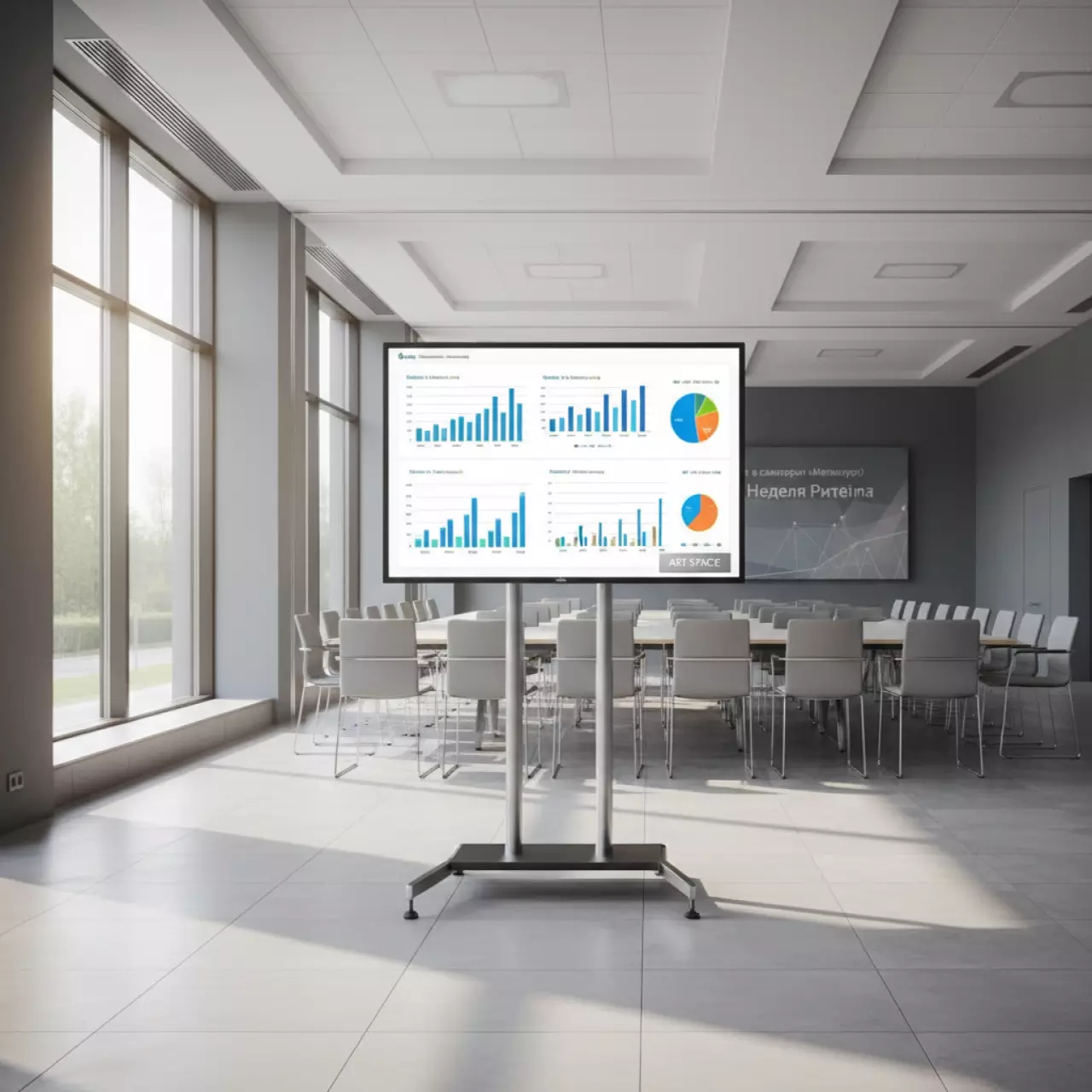 Аренда Панель Philips BDL4330QL в санатории «Металлург» — ART SPACE