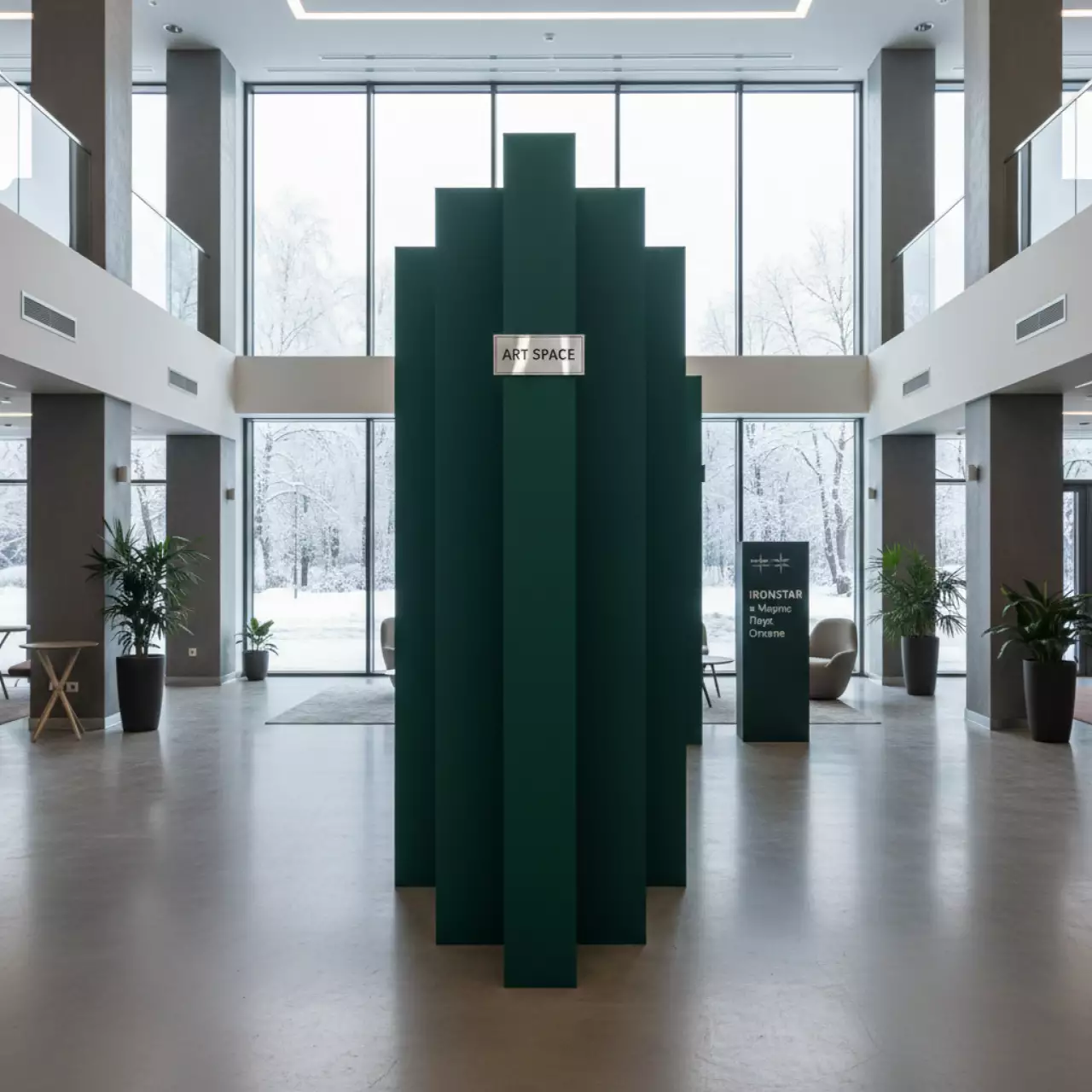 Аренда Панель Плано KITRO зелёный в Маринс Парк Отеле — ART SPACE