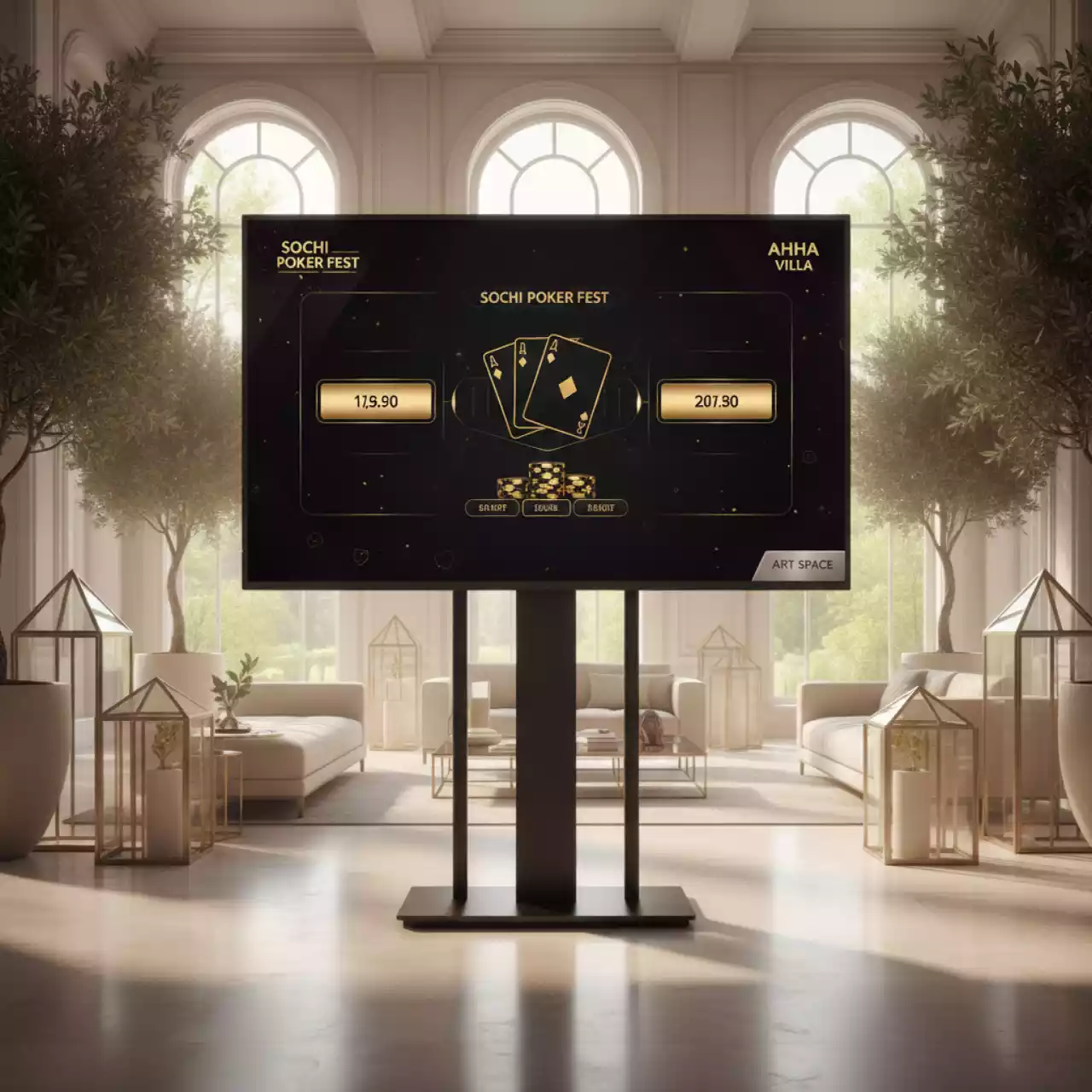 Аренда Панель профессиональная BOE BM47A HS 47 дюймов на вилле «Анна» — ART SPACE