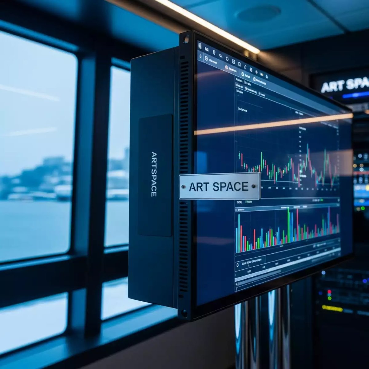 Аренда Панель профессиональная для видеостен 49 дюймов Ultra HD 4K на VIP теплоходе (Морпорт Сочи) — ART SPACE