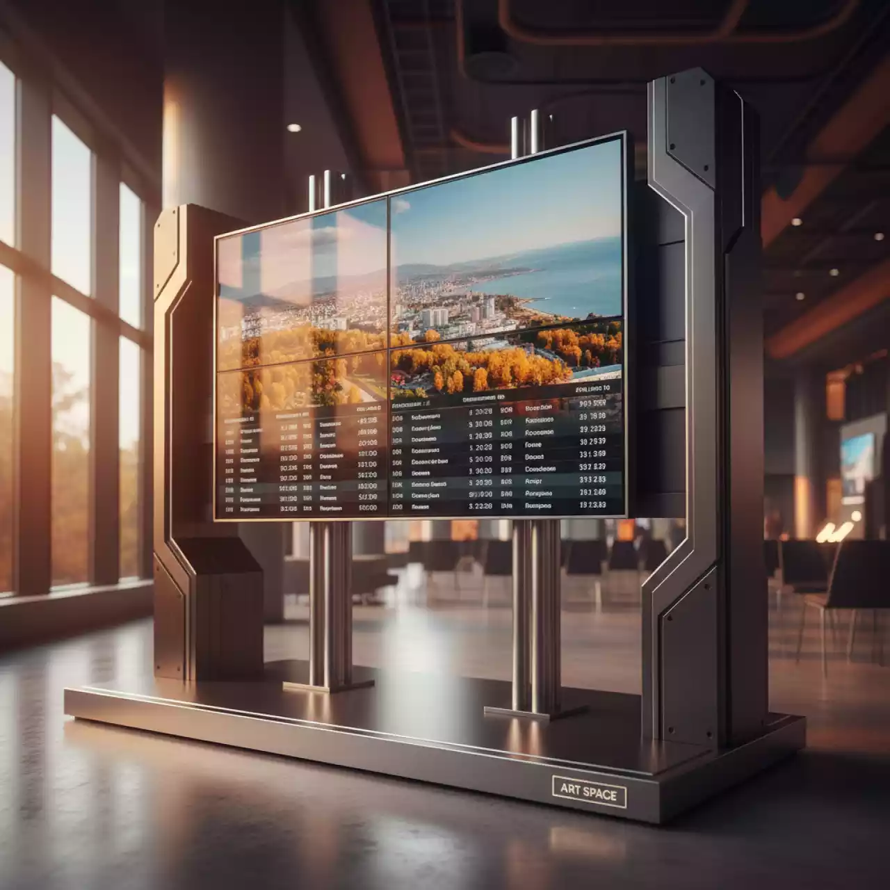 Аренда Панель профессиональная для видеостен BOE 55 VM55H UZ шов 1,7 в конгресс-холле отеля Жемчужина — ART SPACE