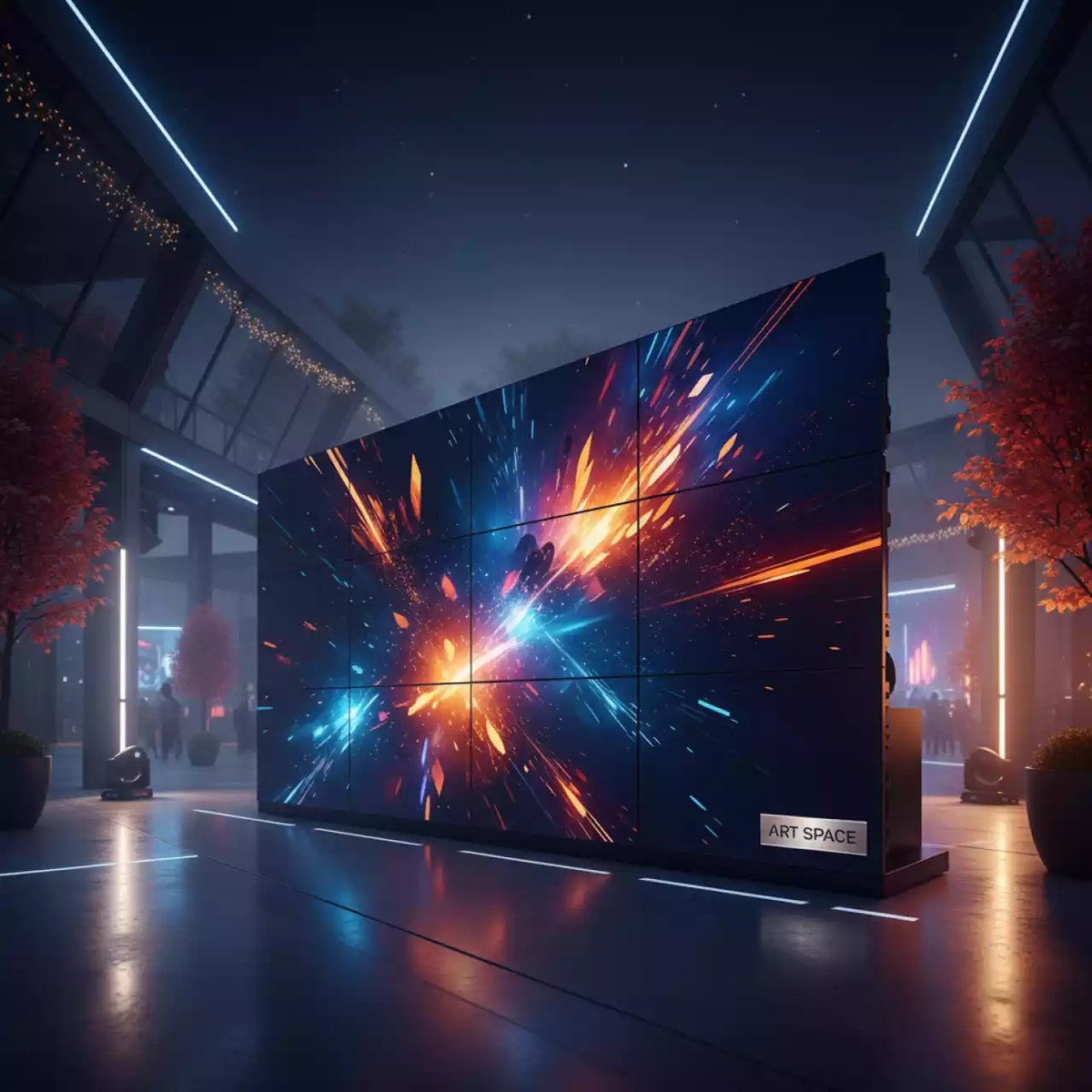 Аренда Панель профессиональная для видеостен BOE 55 VP55L Z шов 0,88 мм в ресторане «Магеллан» — ART SPACE