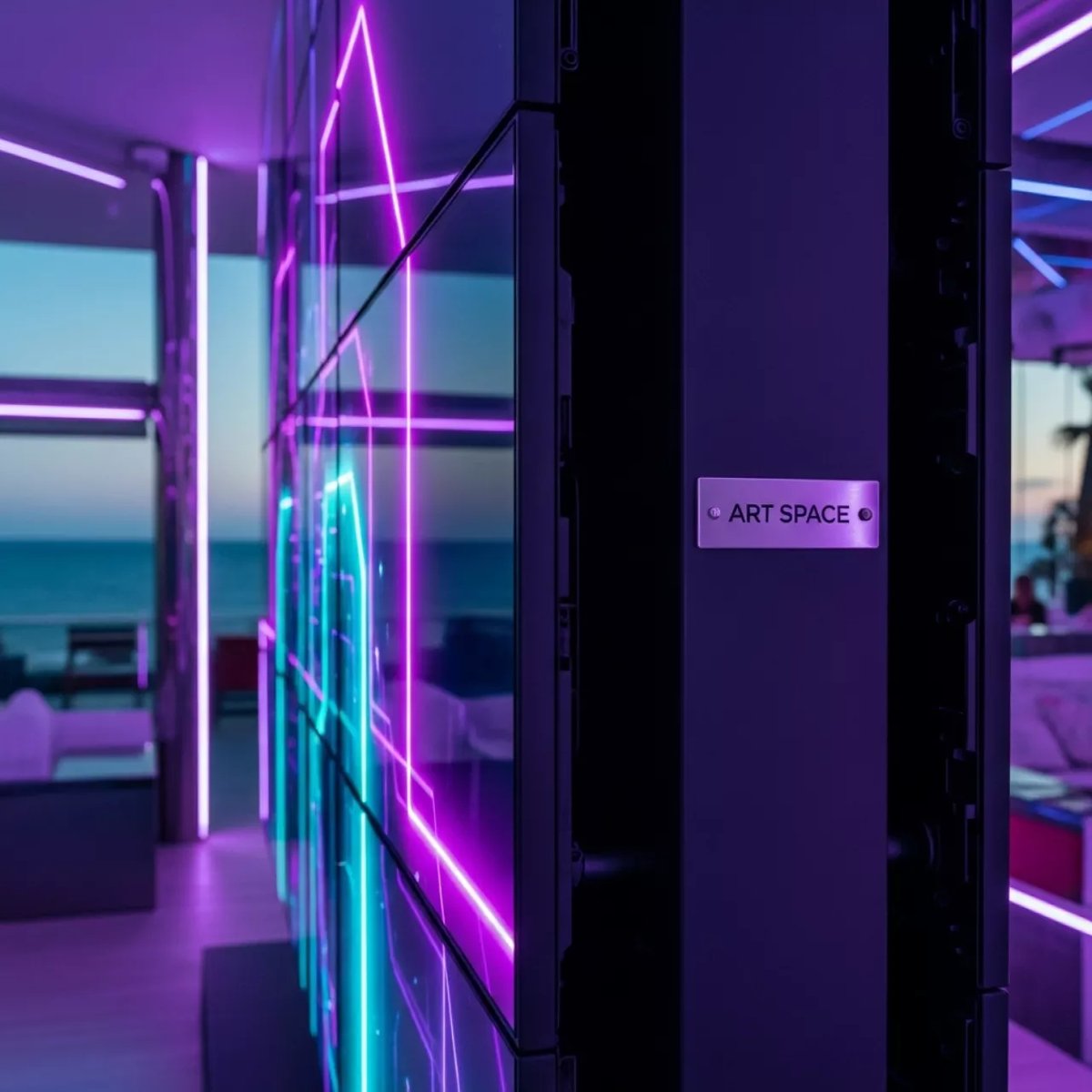 Аренда Панель профессиональная для видеостен BOE VE49L A в пляжном клубе Del Mar — ART SPACE