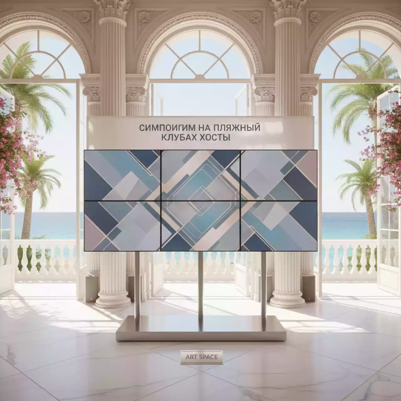 Аренда Панель профессиональная для видеостен CleverMic 46 VW46 3,5 мм 500 на пляжных клубах Хосты — ART SPACE