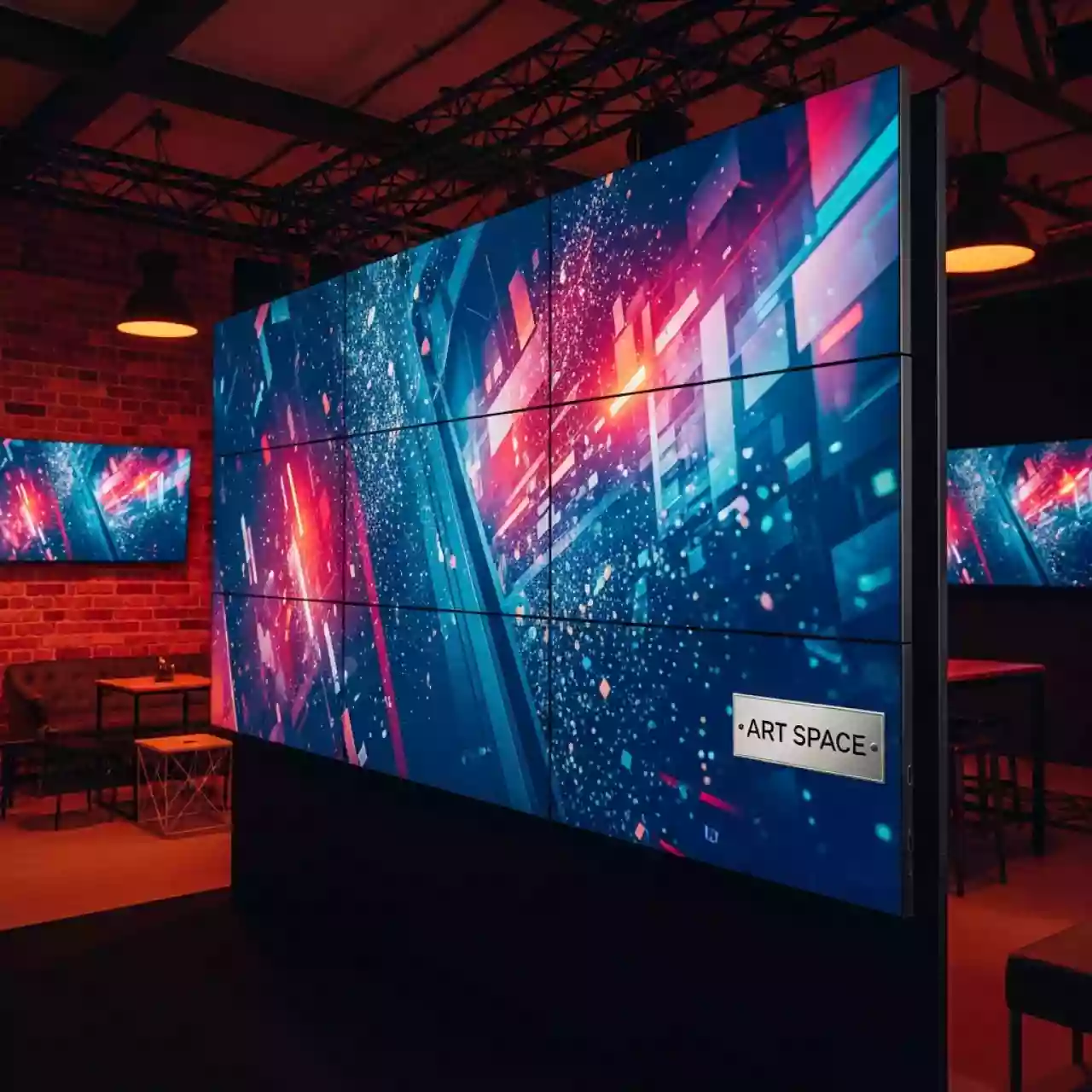 Аренда Панель профессиональная для видеостен CleverMic 49 VW49 3,5 мм 500 в Red Arena — ART SPACE