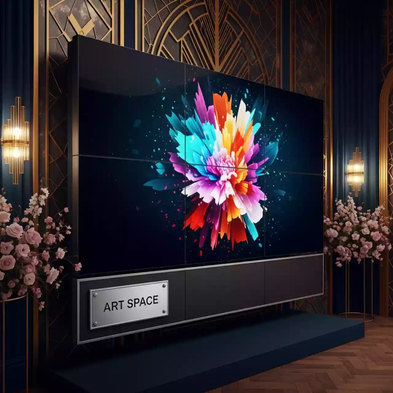 Аренда Панель профессиональная для видеостен CleverMic VW55 3.5 500 55 дюймов в Red Arena — ART SPACE