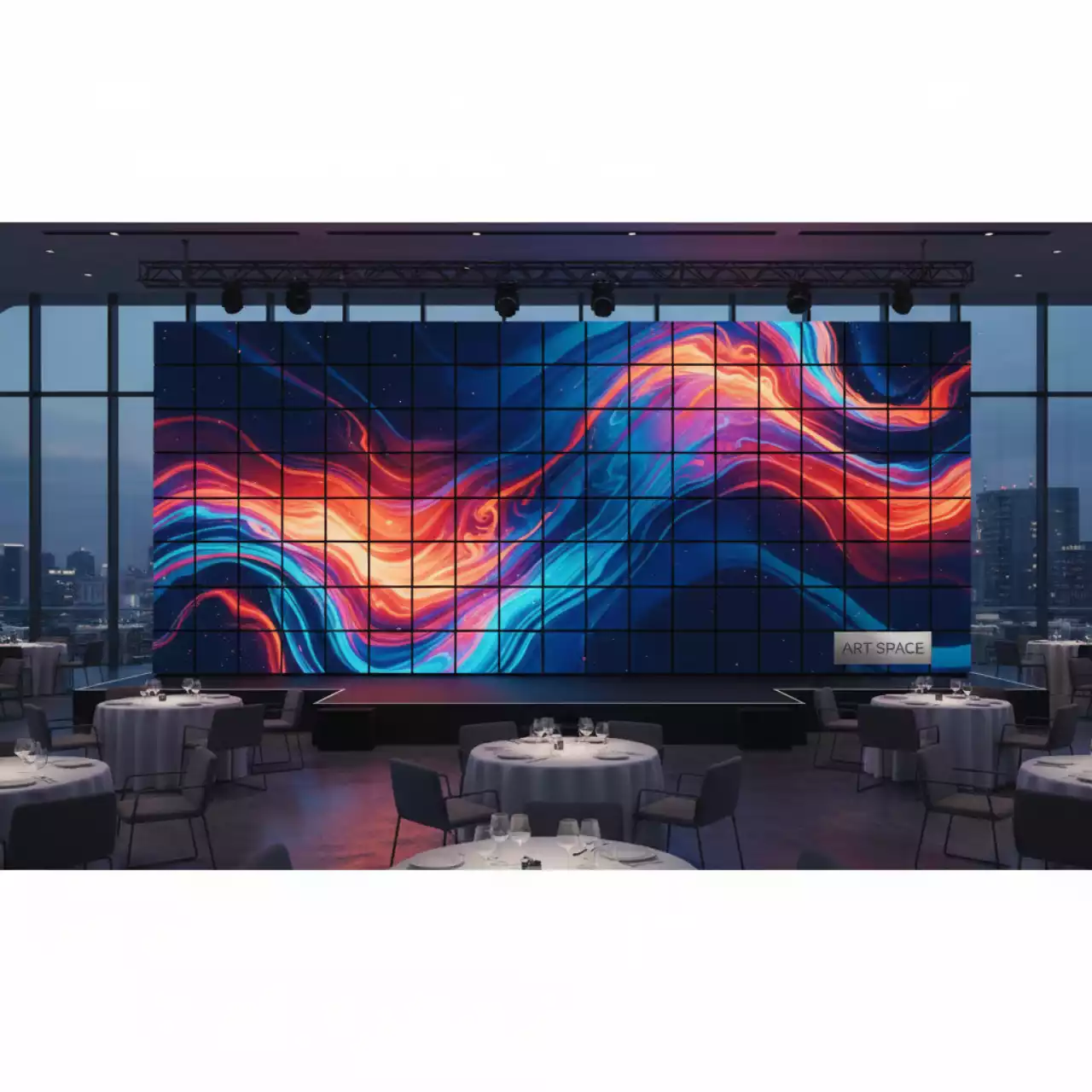 Аренда Панель профессиональная для видеостен Diello VW 4635BS в ресторане «La Terrazza» — ART SPACE