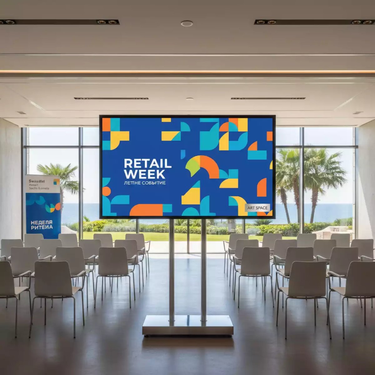 Аренда Панель профессиональная EWIN DE65M 65 дюймов в Swissôtel Resort Sochi Kamelia — ART SPACE