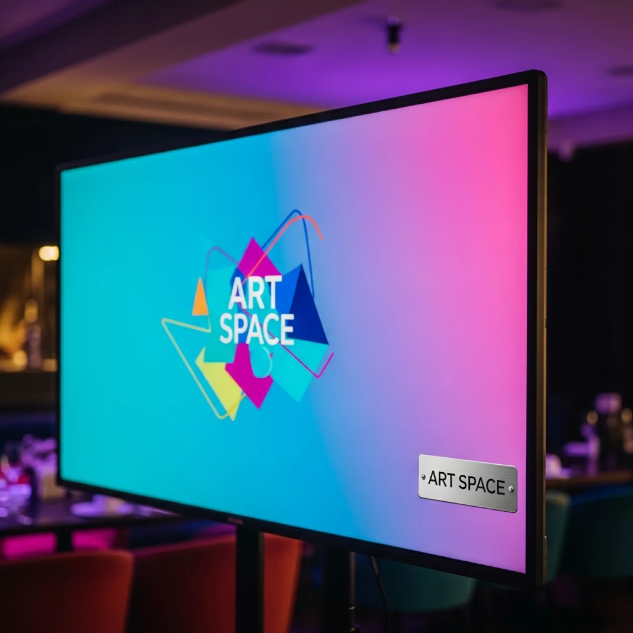 Аренда Панель профессиональная EWIN DP55M 55 дюймов в ресторане «Паруса» — ART SPACE