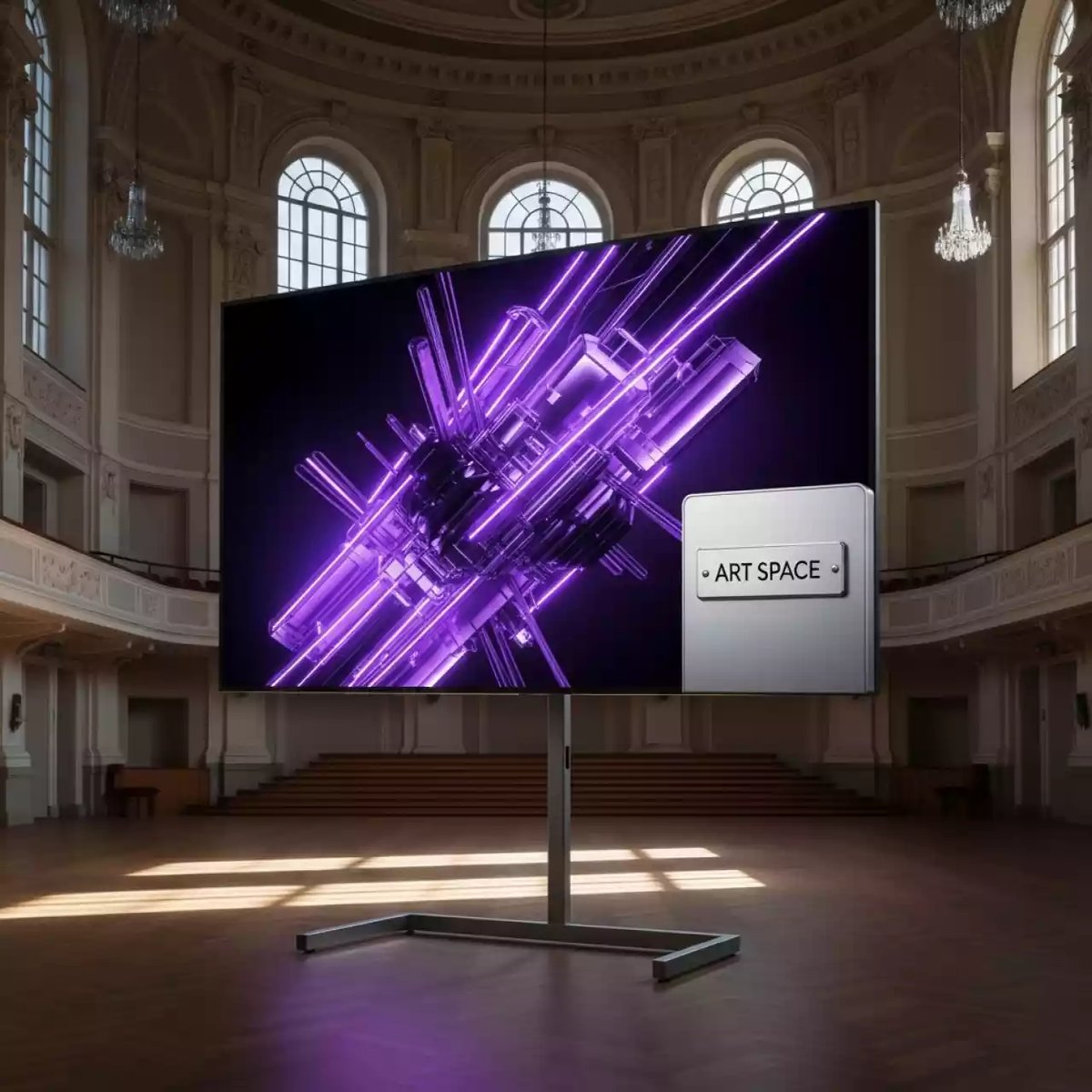 Аренда Панель профессиональная Flame DS1T75QO500 75 дюймов в Зале органной и камерной музыки — ART SPACE